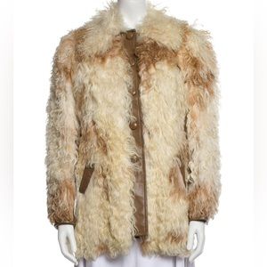 Shearling fur jacket